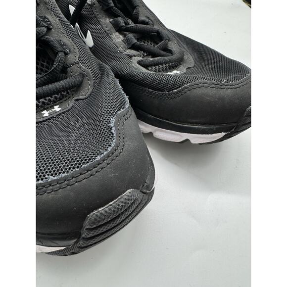 Under Armour Charged Assert 10 Black Running Shoes Women’s Size 8 Sneakers - Picture 6 of 10